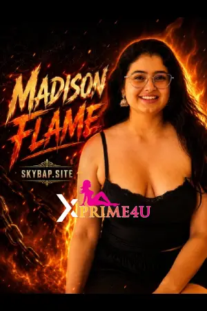 Madison Flame Double Dildo Fuck